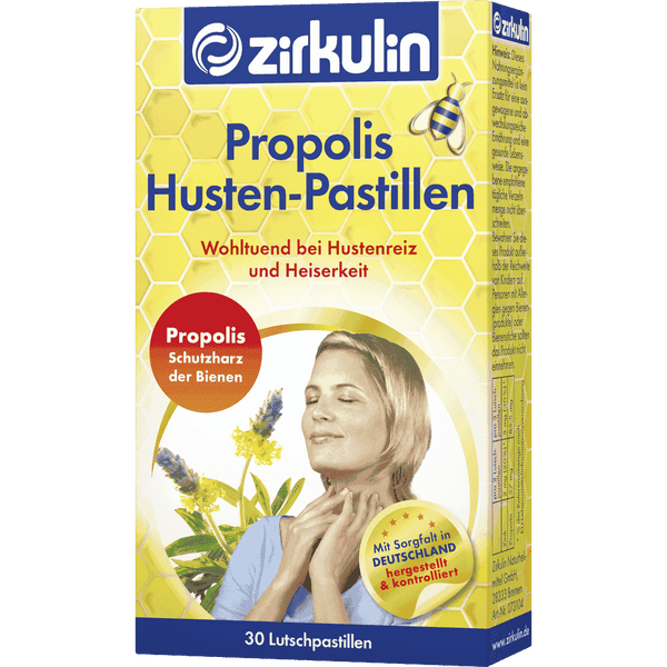 ZIRKULIN Propolis cough lozenges UK