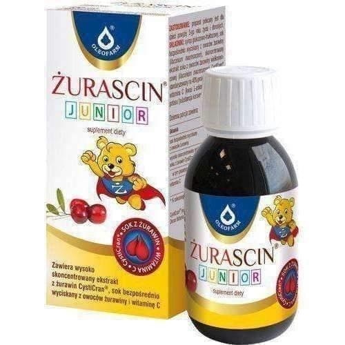 Żurascin Junior Syrup 100ml Children over 3 years strengthens the body UK