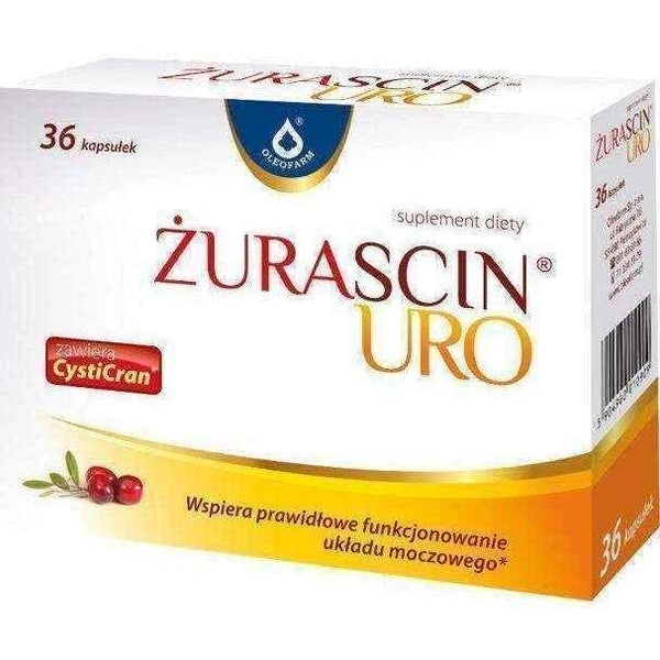 Żurascin Uro x 60 capsules, urinary tract infection UK