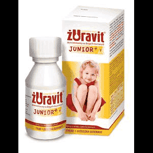 ŻURAVIT JUNIOR + Syrup 100ml 3 years+ urinary tract infection treatment UK