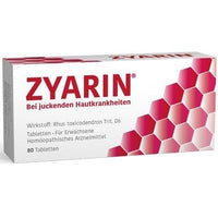 ZYARIN itchy skin, rash tablets UK