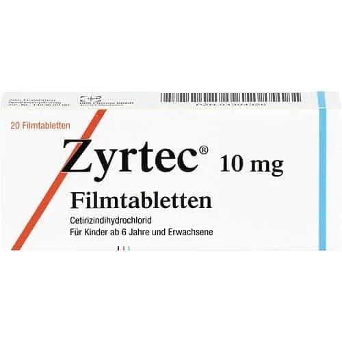 ZYRTEC, Allergic cold, Hive, Hives, hay fever tablets UK