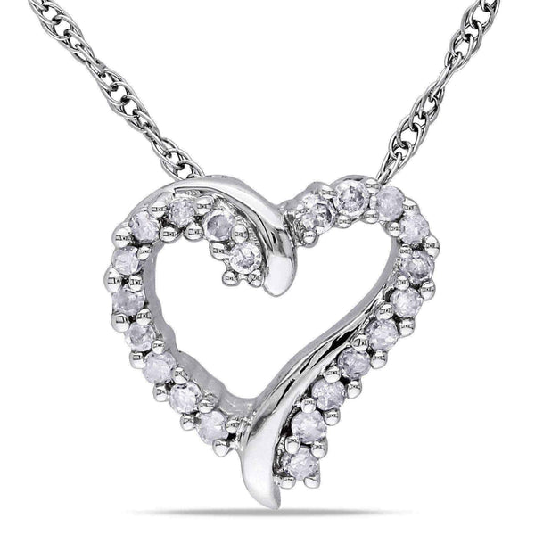 10k Heart Necklace UK