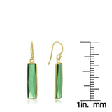 14k gold over sterling silver earrings UK