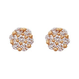 14k gold stud earrings UK