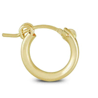 14k Yellow Gold Filled Hoop Earrings UK