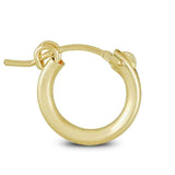 14k Yellow Gold Filled Hoop Earrings UK