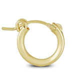 14k Yellow Gold Filled Hoop Earrings UK