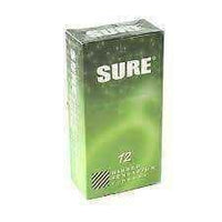 24 SURE® CONDOMS RIBBED SENSATION UK stock FAST DELIVERY UK