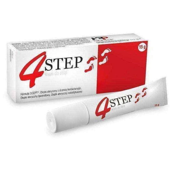 4Step foot cream 15g the care and hydration of the skin UK