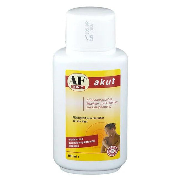 Aching muscles and joints, AF TONIC acute liquid UK
