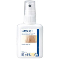 Antiseptic, antiseptics, CUTASEPT F solution, skin disinfectant spray UK