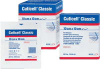 CUTICELL Classic wound gauze 5x5 cm UK