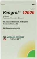 Exocrine pancreatic insufficiency, PANGROL 10,000 UK