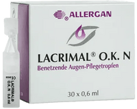 Keratoconjunctivitis sicca, LACRIMAL OK N povidone eye drops UK