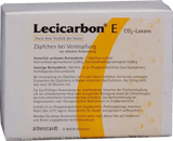 LECICARBON suppositories, E CO2 laxative adult suppositories UK