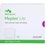 MEPILEX Lite foam dressing 10x10 cm sterile UK