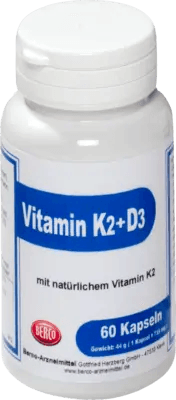 VITAMIN K2+D3 Berco Capsules UK