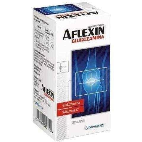 AFLEXIN Glucosamine x 90 tablets, joint pain, knee pain, joint cartilage UK