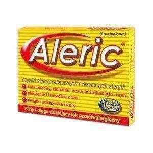 Aleric 10mg x 7 Tablets perennial and seasonal allergic rhinitis and itching and burning eyes UK