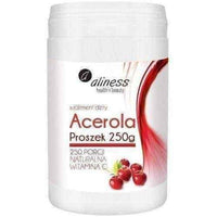 ALINESS Acerola powder 250g, natural vitamin c UK