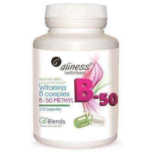 ALINESS Vitamin B complex B-50 METHYL x 100 capsules, methylcobalamin UK