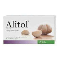 ALITOL 0.27 x 48 caps. garlic oil extract. UK