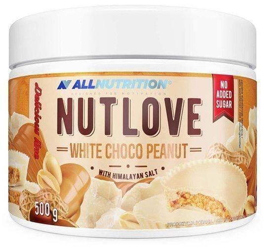 Allnutrition Nutlove Crunch cream white chocolate with nuts and Himalayan salt 500g UK