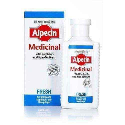 ALPECIN Medicinal hair tonic 200ml FRESH, alpecin tonikum UK