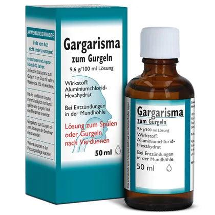 Aluminum chloride hexahydrate, GARGARISMA for gargling Liquidum UK