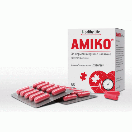 AMIKO for high blood pressure 60 capsules / AMIKO UK