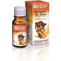 Apetizer drops for children 10ml orange flavor secretory function of the digestive organs UK