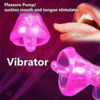 Aphrodisia Multi-speed Vacuum Sucker Licking Clitoral Breast Tongue Stimulator Vibrating Massager UK