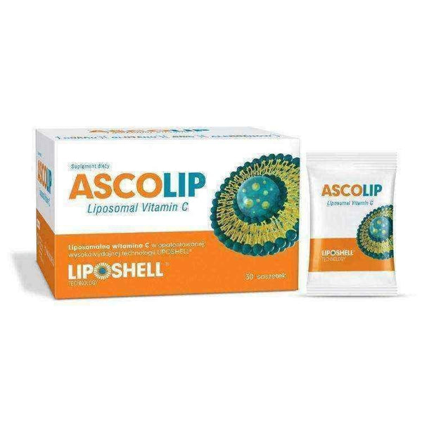 Ascolip Liposomal vitamin c | vitamin c sachets | 5g x 30 UK