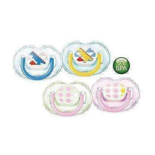AVENT soother 0-6m Boy & Girl x 2 pieces 172/18 UK