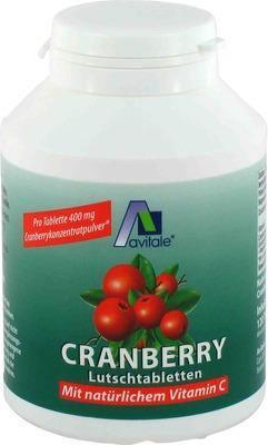 AVITALE Cranberry Lozenges 120 pcs UK