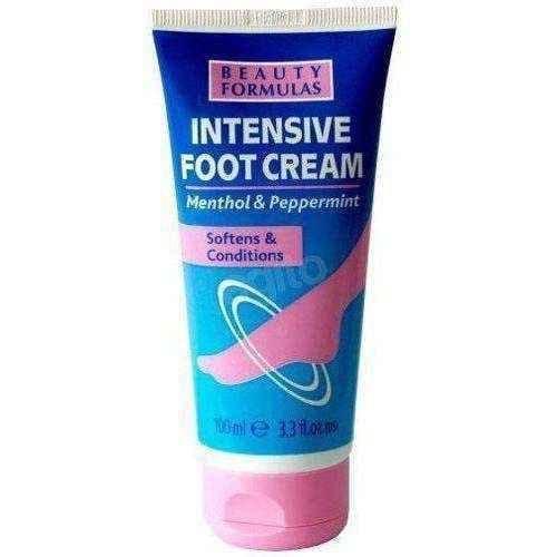 BEAUTY Formulas Foot Cream intensely moisturizing 100ml UK