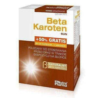 Beta Carotene Sun x 90 capsules, beta carotene supplement UK