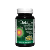 Betaine Hydrochloride 500 mg 90 Capsules UK