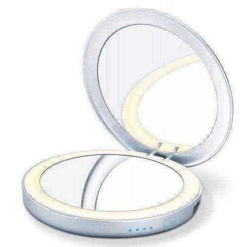 BEURER Cosmetic mirror 7cm BS 39, pocket mirror, makeup mirror UK