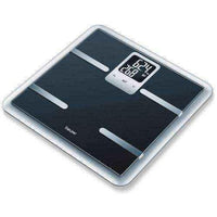 BEURER Diagnostic scale BG 40 Black, body analyzer scale UK