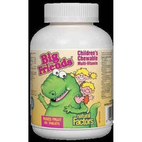 BIG FRIENDS MULTIVITAMINS FOR CHILDREN fruit mixture 60 chewable tablets UK