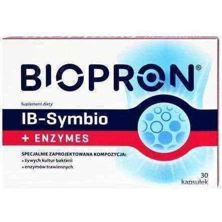BIOPRON IB-Symbio + Enzymes x 30 capsules UK