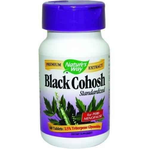 Black Cohosh 40 mg 60 capsules, Rhizome extract of Cluster cilia UK