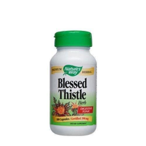 Blessed Thistle Grass 390 mg 100 capsules, blessed thorn UK
