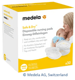 breastfeeding pads, MEDELA disposable nursing pads UK