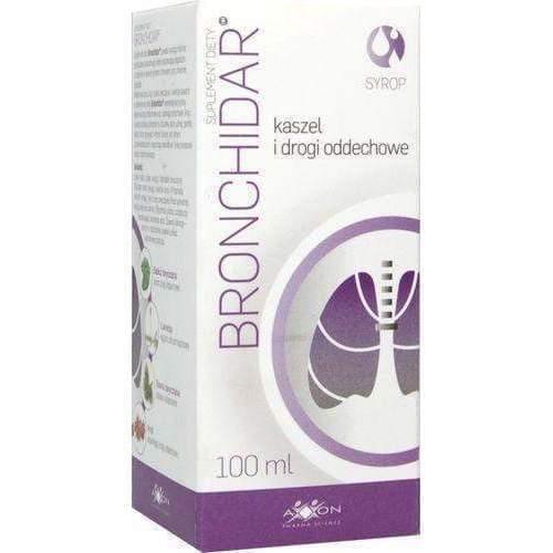 Bronchidar syrup 100ml supports the activity of the immune system UK