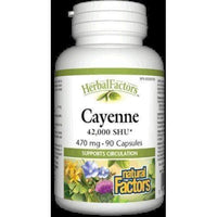 Cayenne, Hot Red Pepper (Fruit Powder) 470 mg x 90 Capsules UK