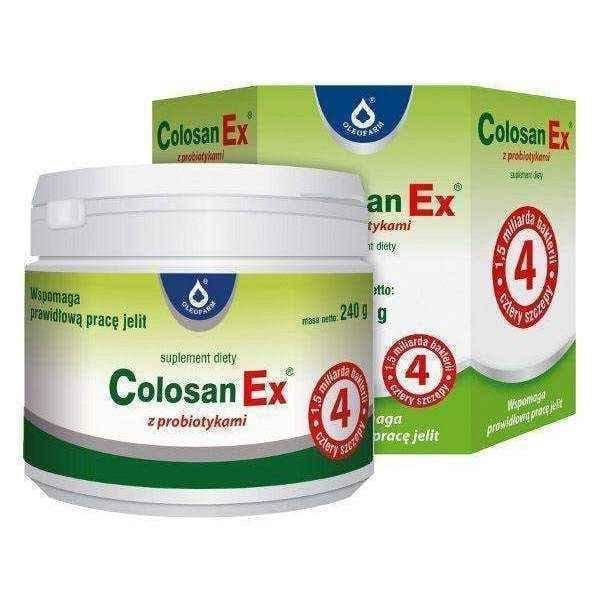COLOSAN EX with probiotics 240g irritable bowel syndrome symptoms UK