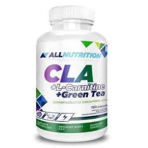Copy of CLA supplement + L-Carnitine + Green tea x 120 capsules UK
